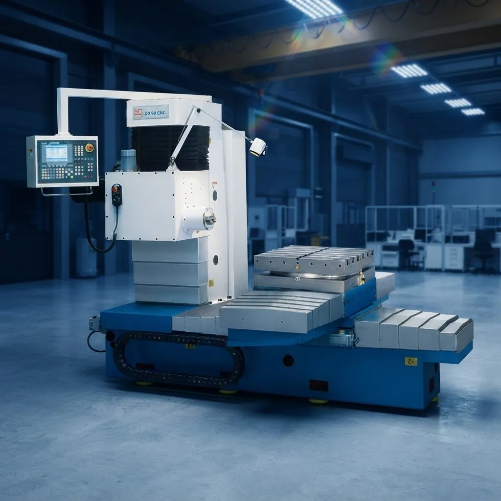 PO 90 CNC jig boring machine in shop floor
