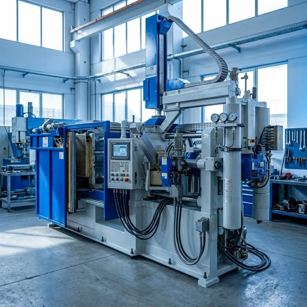 Литейная машина TST в цехе