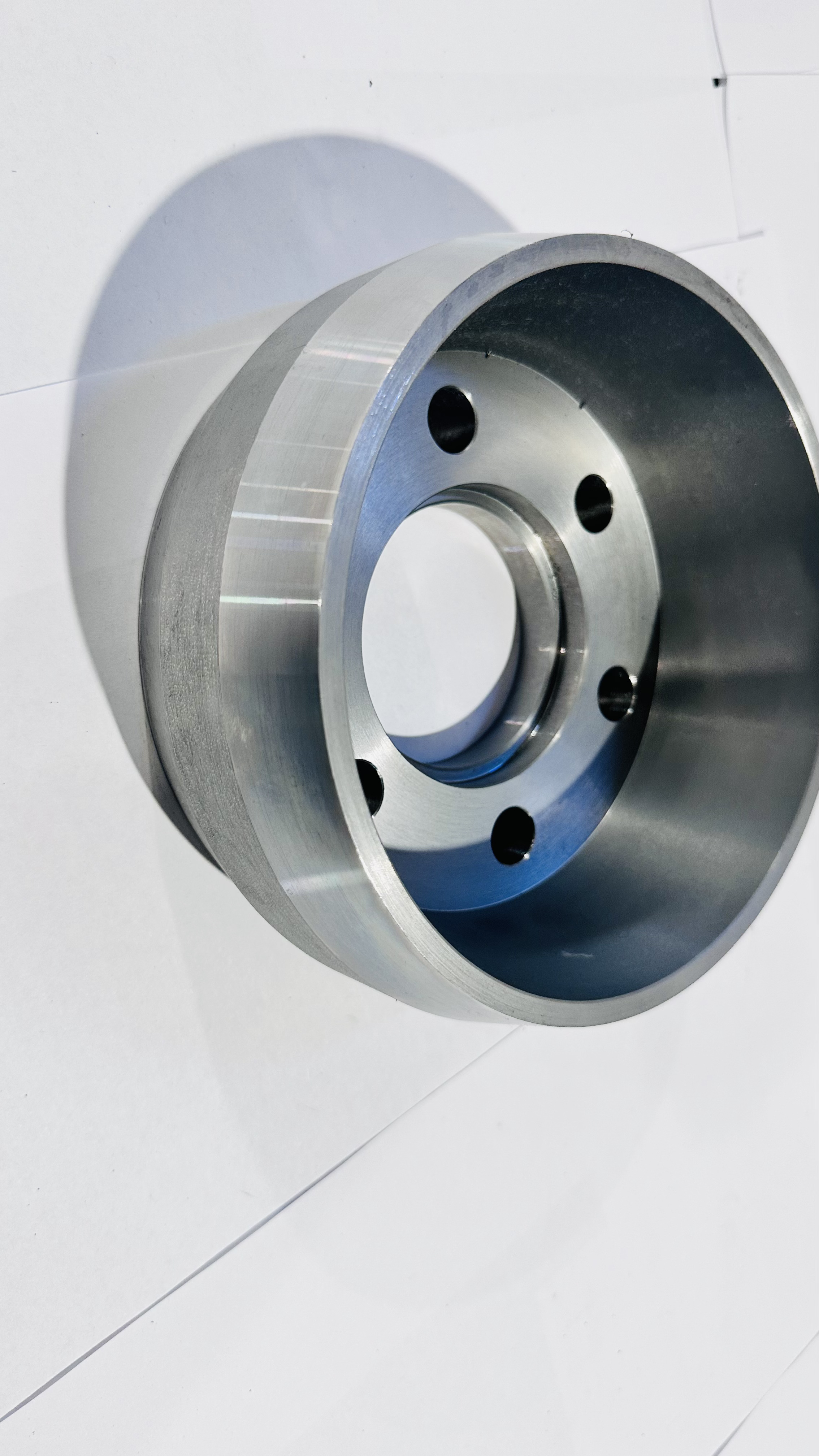 Mechanical machining of impeller